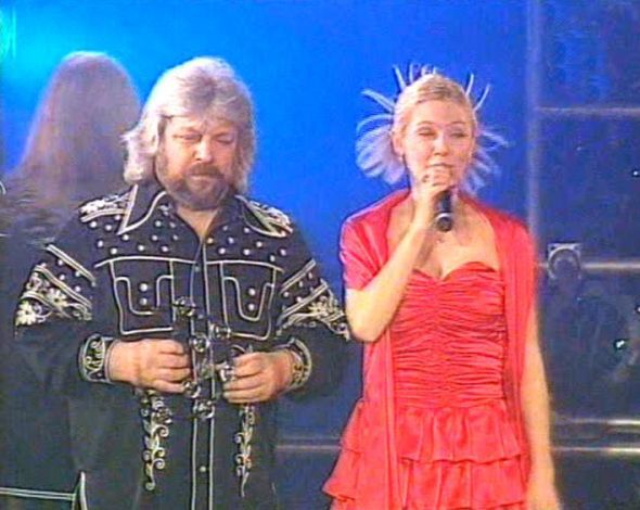 Андрей Кирисов и ведущая концерта