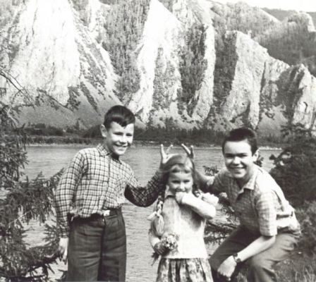 Пузыревы (1961): Алексей, Ольга и Геннадий.